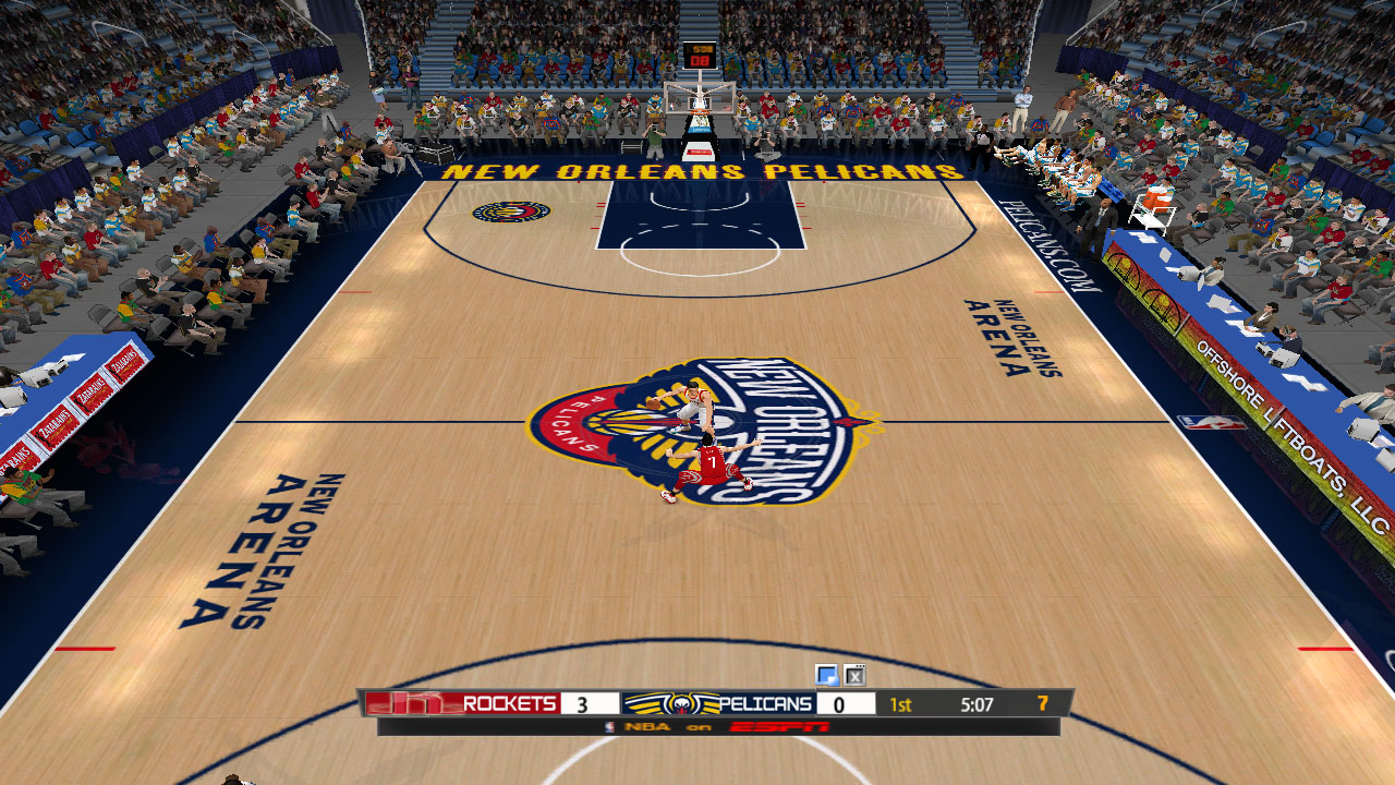 NLSC Forum • Downloads New Orleans Pelicans Fictional Court
