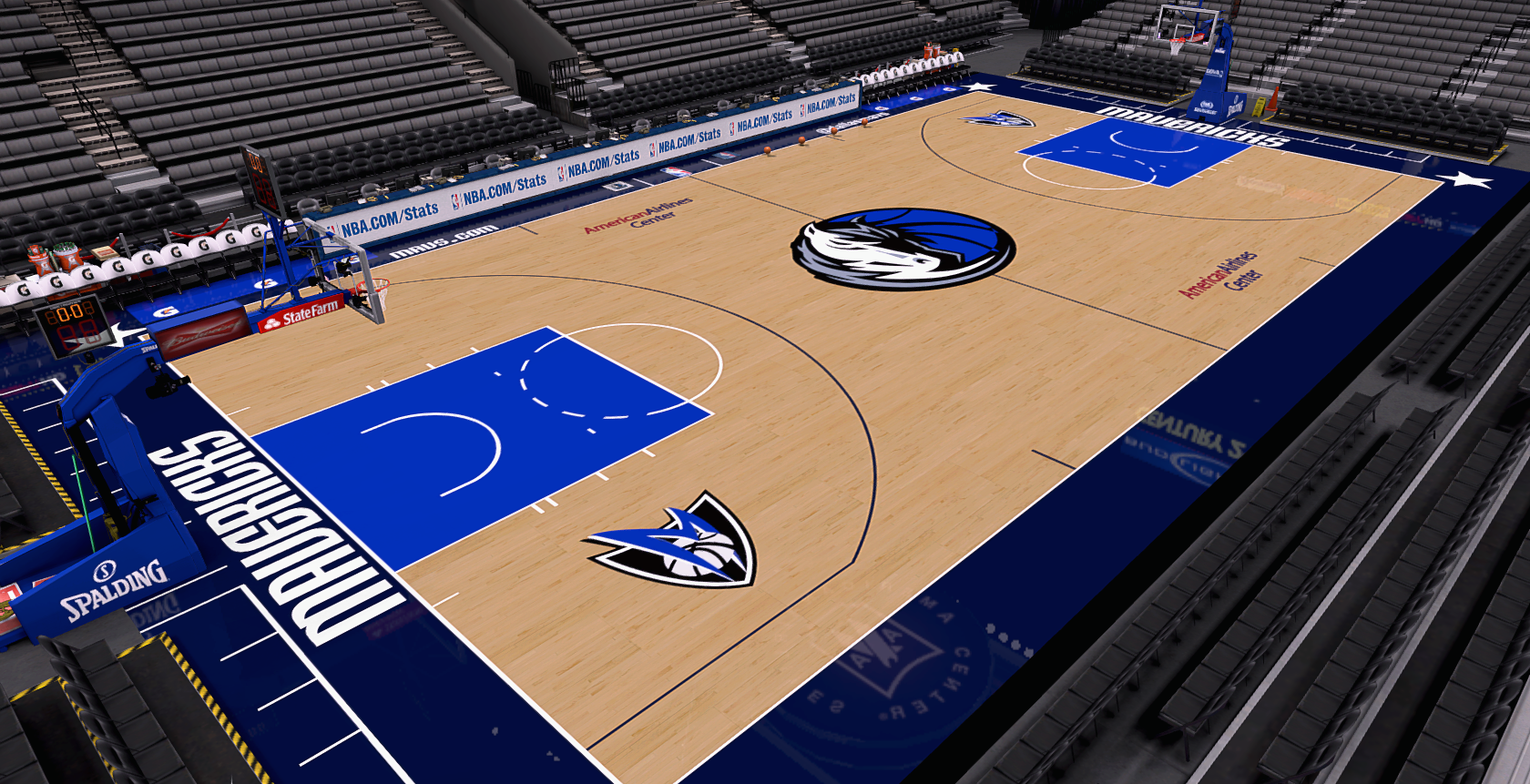 Dallas Mavericks 2014 Court (4096x4096) Dallas Mavericks 2014 Court (4096x4096)