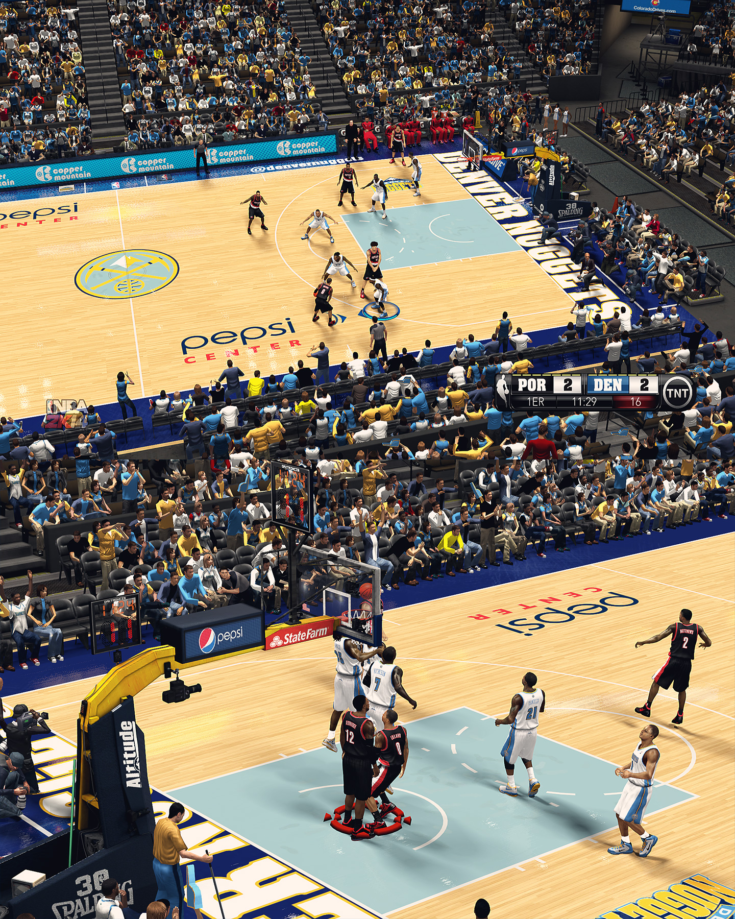 Denver Nuggets Pepsi Center - HD Arena Denver Nuggets Pepsi Center - HD Arena